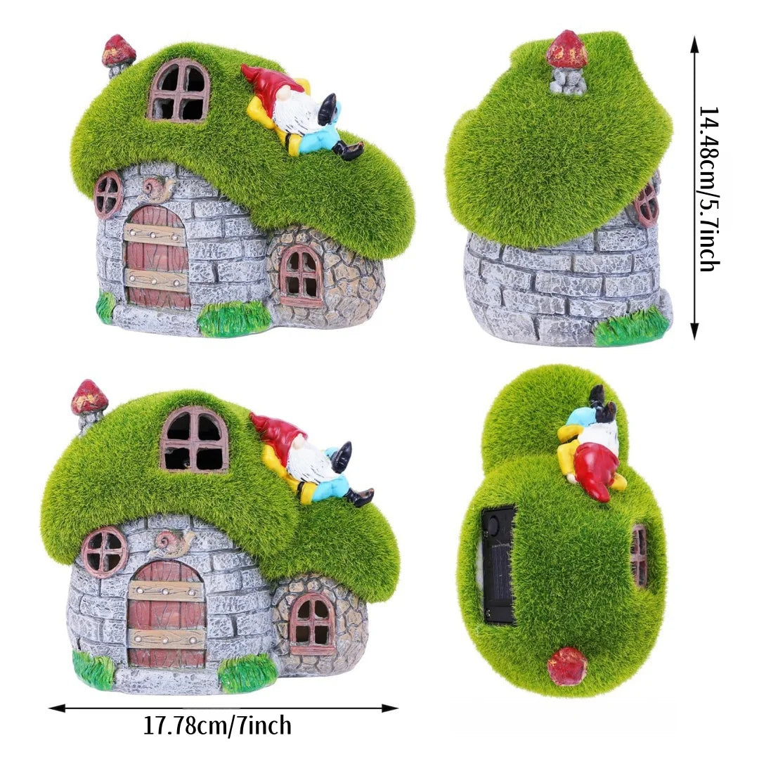 Solar Garden Statue Light