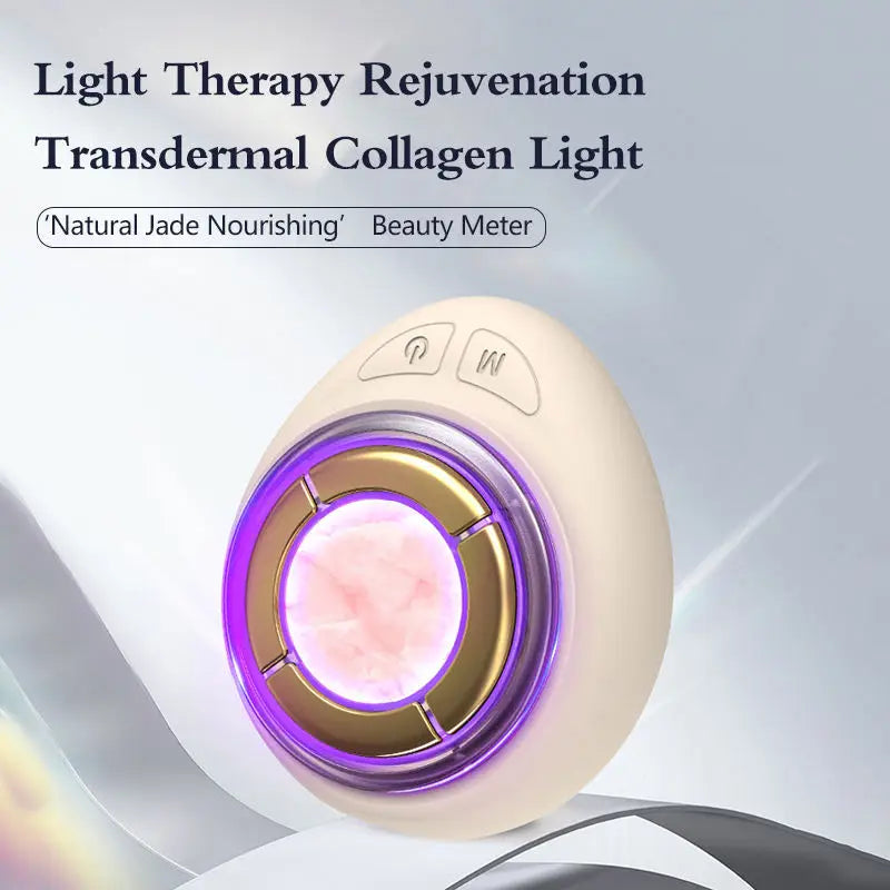 Heated Microcurrent Facial Massager — Face & Neck Lifting Device