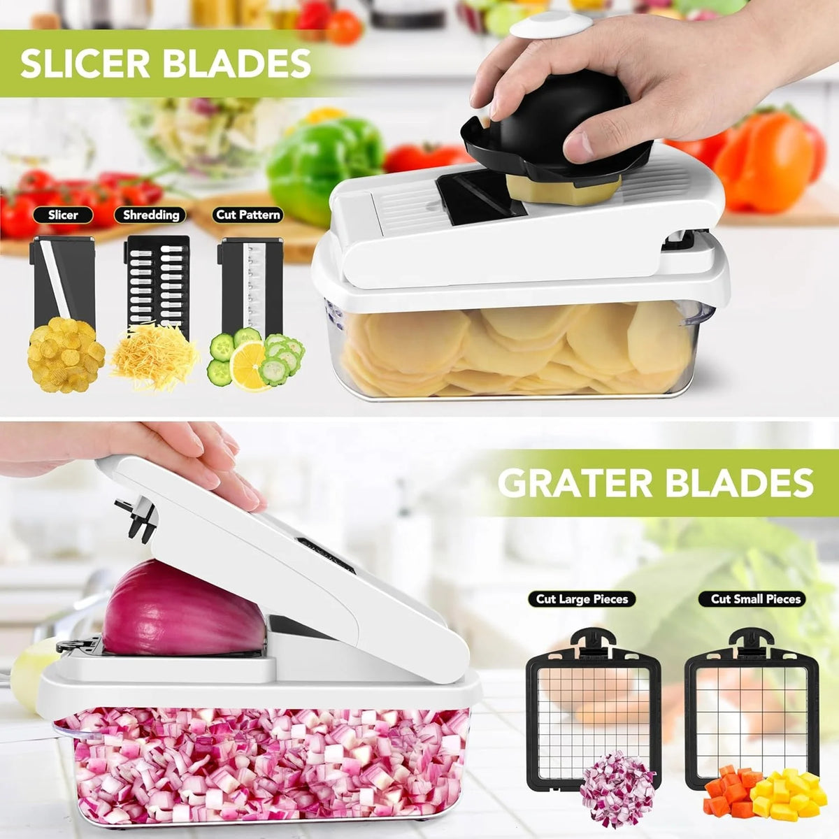 15-in-1 Multifunctional Food Chopper