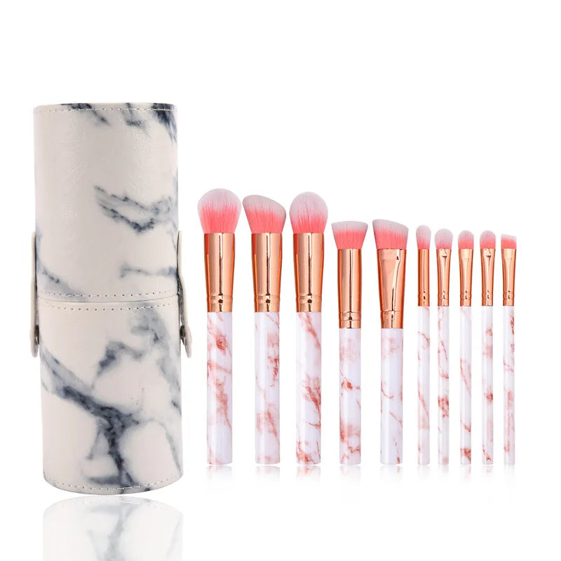 12-Piece Synthetic Makeup Brush Set