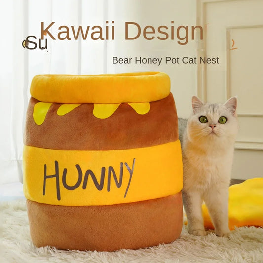 Cat tunnel bed honey pot playhouse