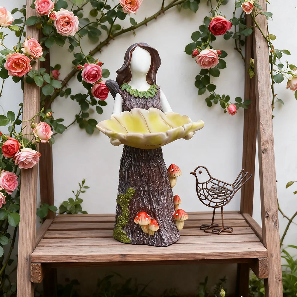 Forest Fairy Resin Tray Figurine