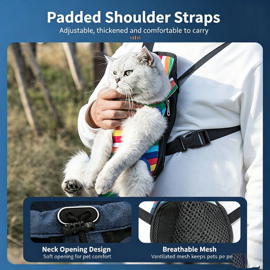 Front-facing adjustable pet carrier