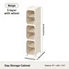 Foldable Transparent Storage Cabinet