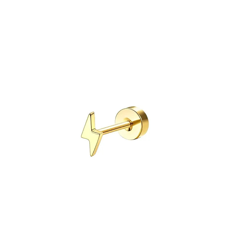 Surgical Steel Flat Back Earrings
