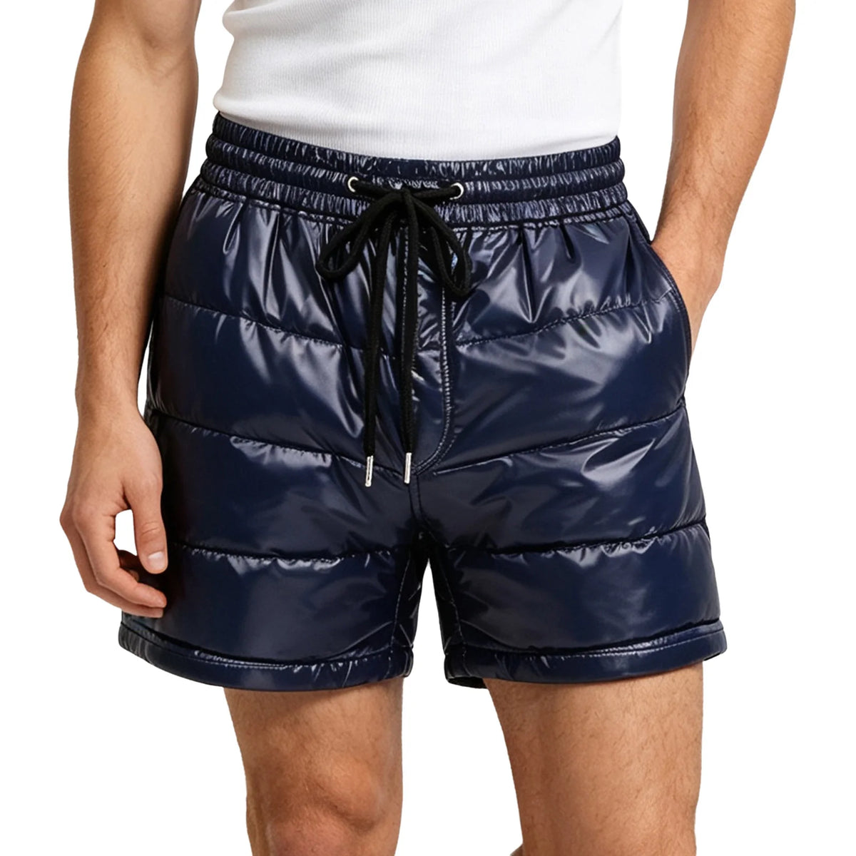 Men's Warm Puffer Padded Boxer Shorts – Waterproof