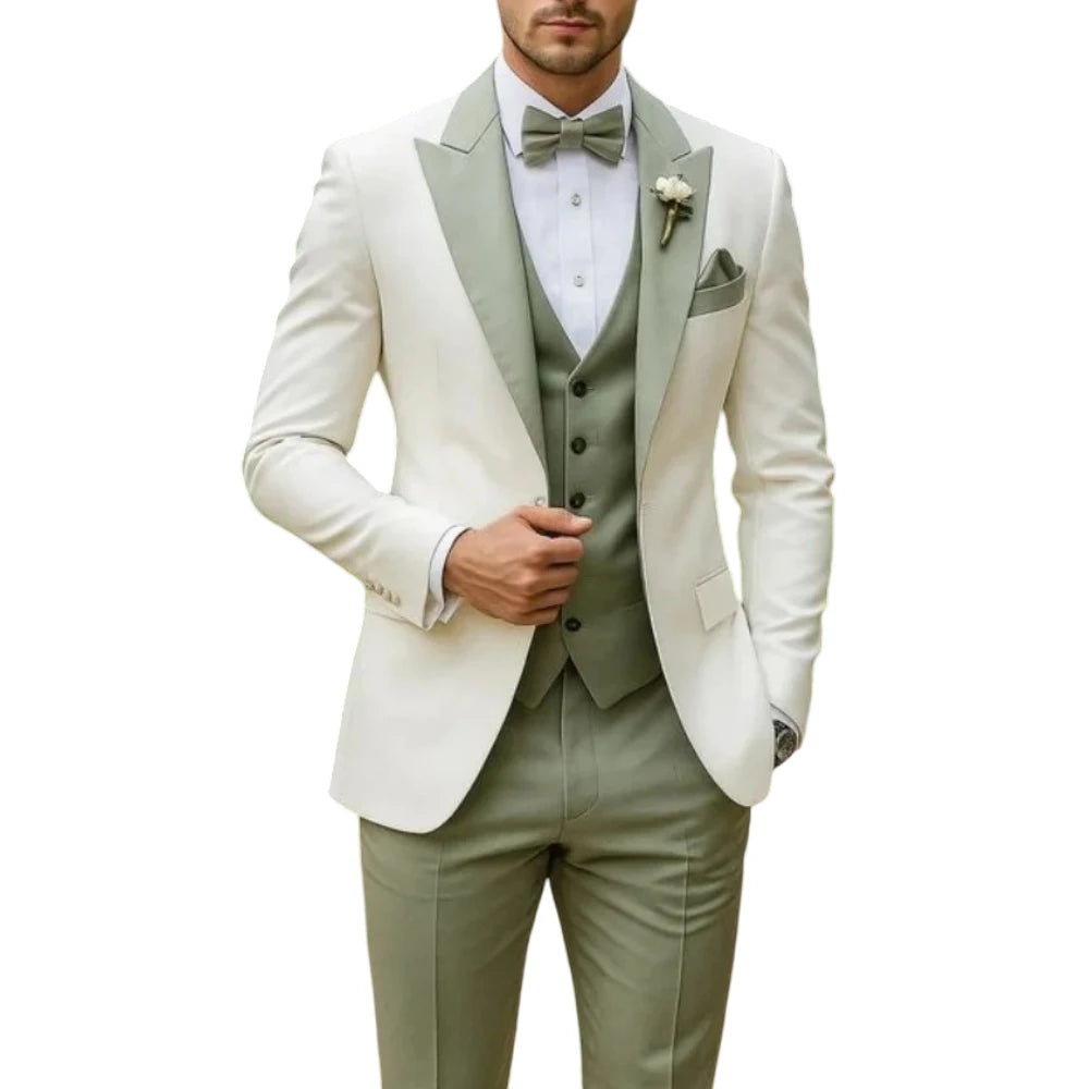Slim Fit Three-Piece Tuxedo
