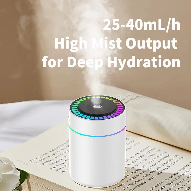 180ML Mini USB Aroma Humidifier for Car & Bedroom