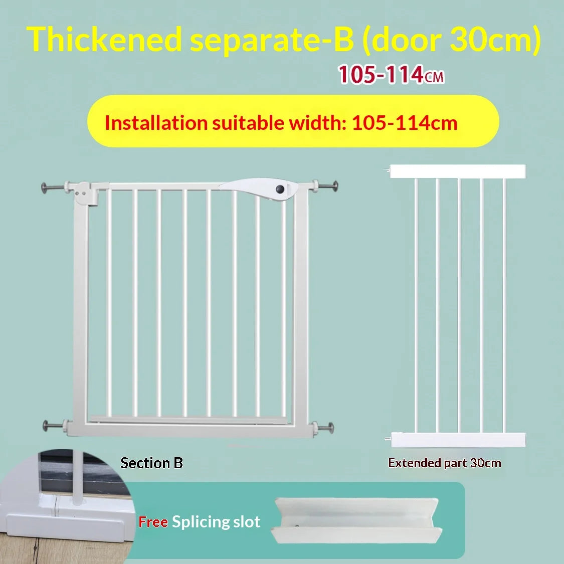 Extra-Tall Baby Safety Gate