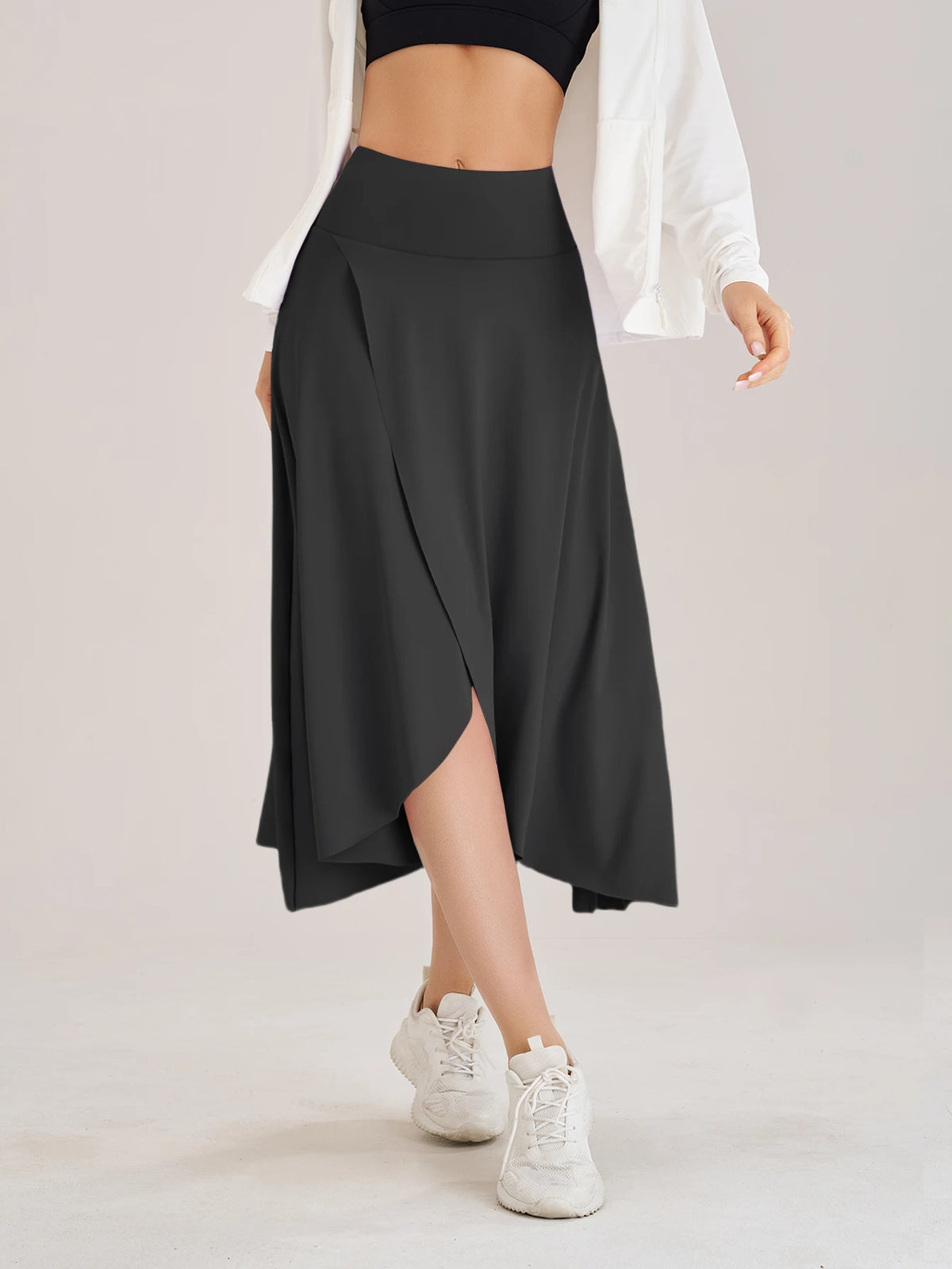 Women's Quick-Dry Long Skirt – High Waist