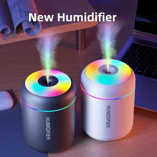 180ML Mini USB Humidifier with Night Light