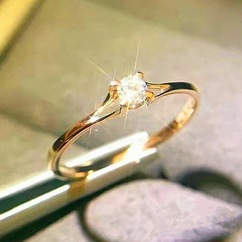 Zirconia Accent Ring