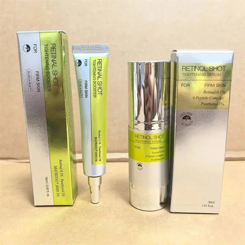 Vitamin A Retinal Eye Cream and Serum Set