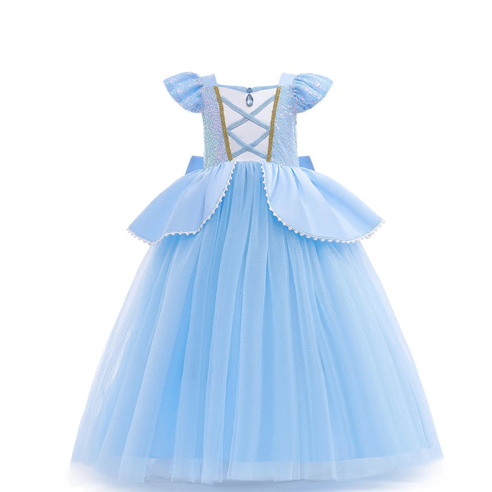 Prinzessinnen-Ballkleid für Mädchen – Cinderella-Kostüm
