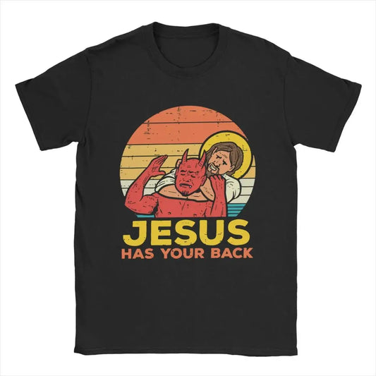 Jesus Has Your Back Jiu Jitsu T-Shirt – Unisex, Short Sleeve