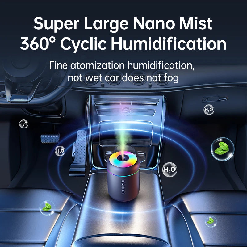 180ML Mini USB Humidifier with Night Light