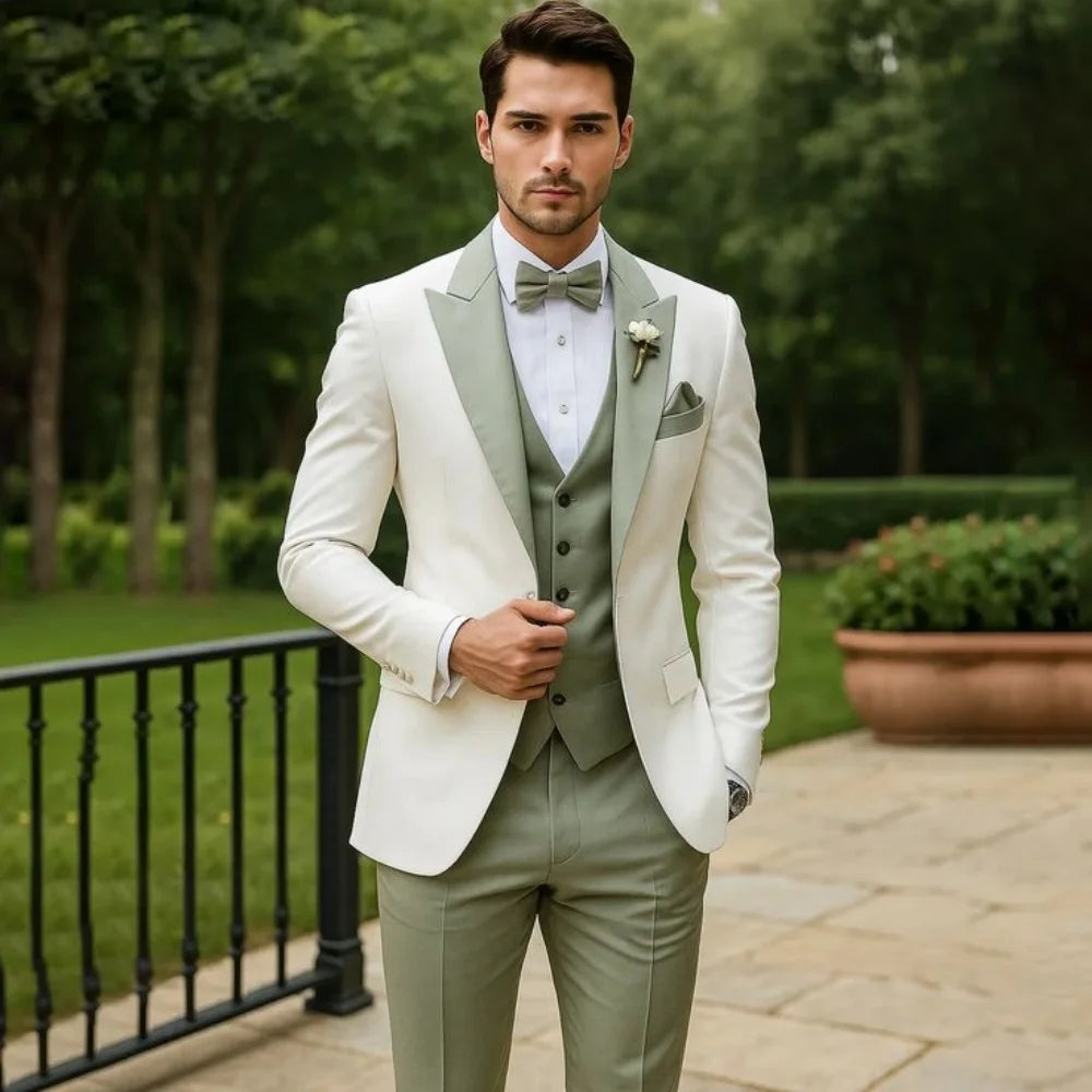Slim Fit Three-Piece Tuxedo