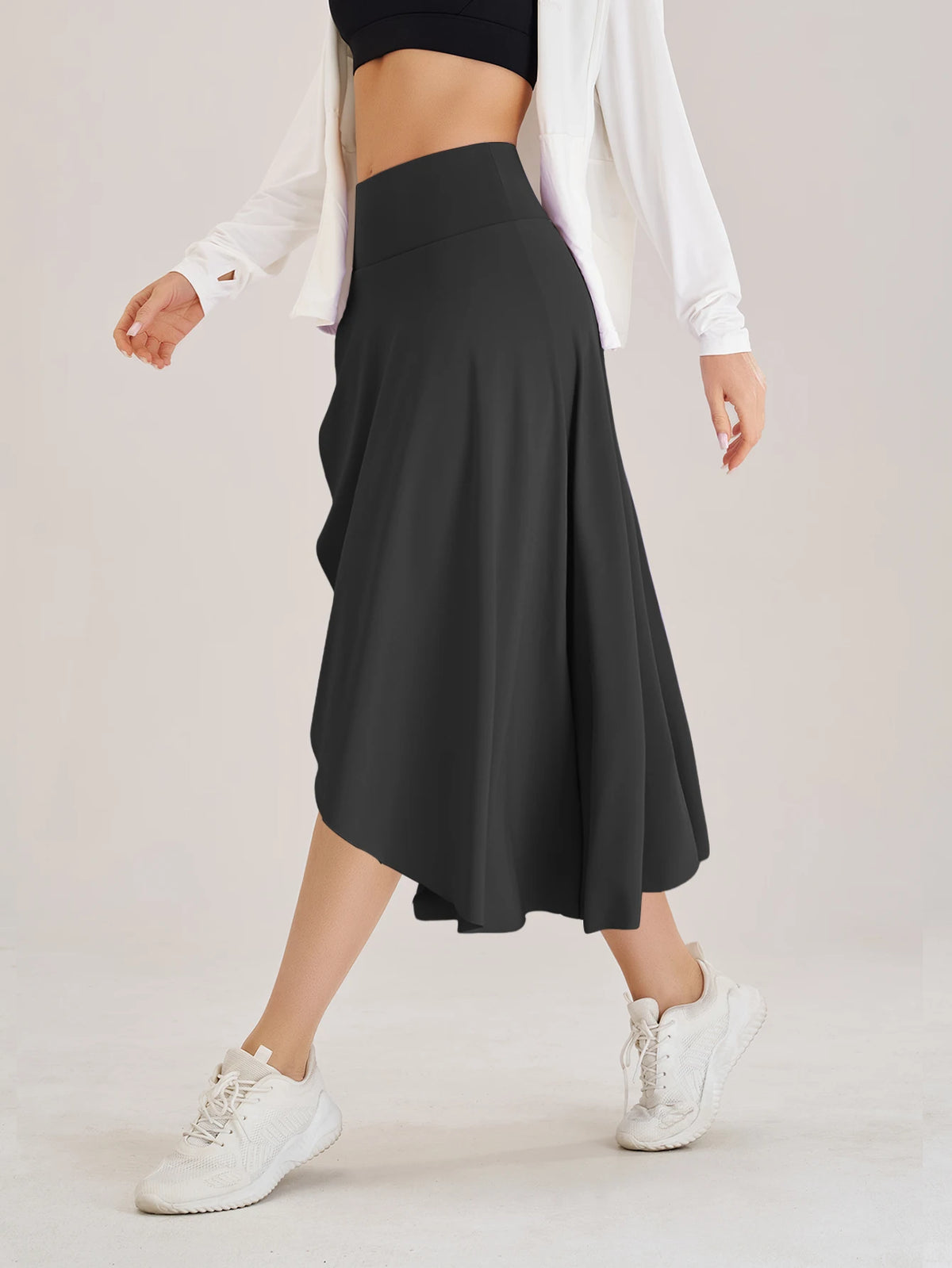 Women's Quick-Dry Long Skirt – High Waist