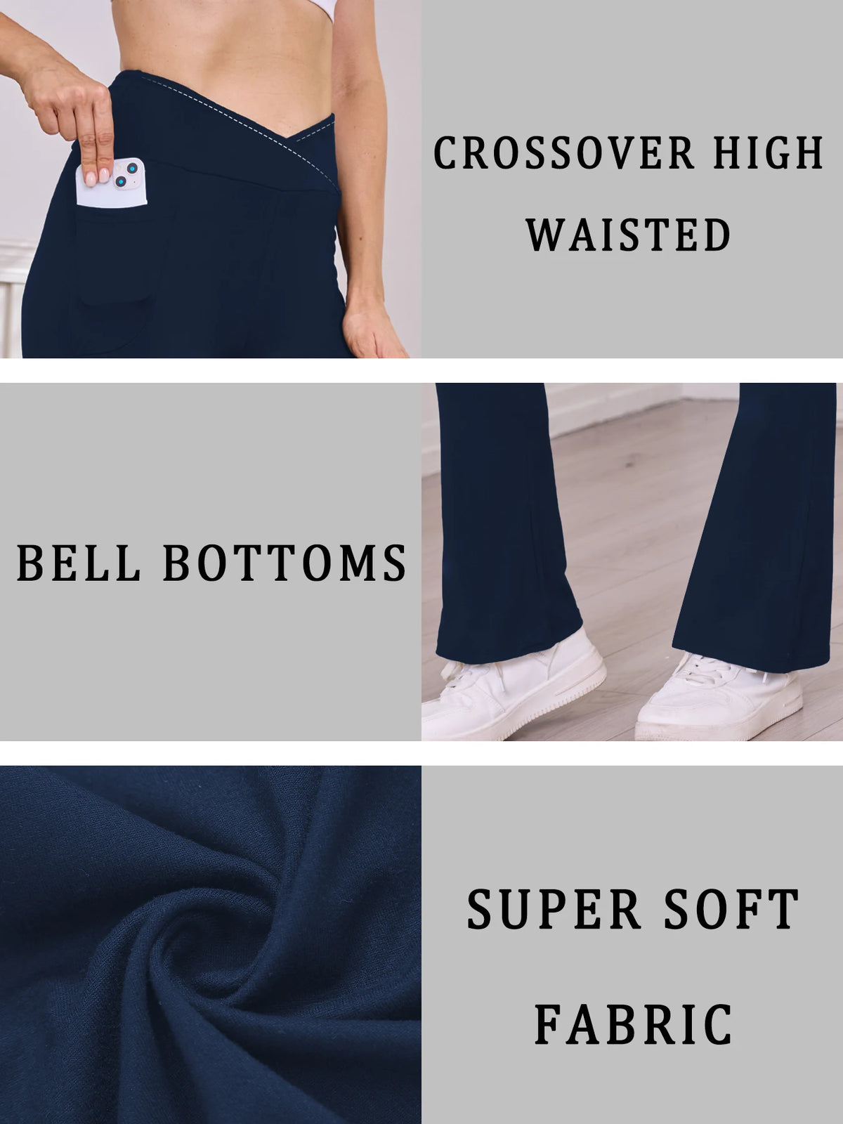 Women's High-Waist Flare Yoga Leggings
