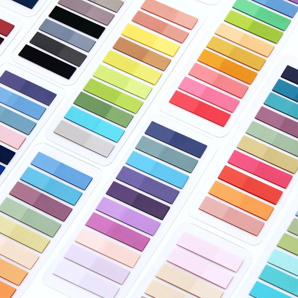 Colorful Transparent Index Memo Pads