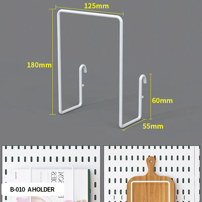 Plastic Pegboard Desk Organizer