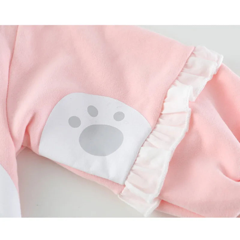 Toddler Girls' 2-Piece Cartoon Outfit – T-Shirt & Pants