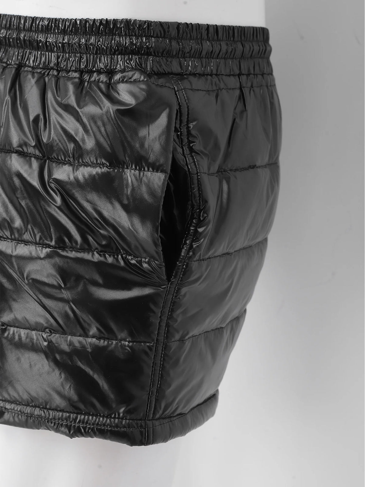 Men's Warm Puffer Padded Boxer Shorts – Waterproof