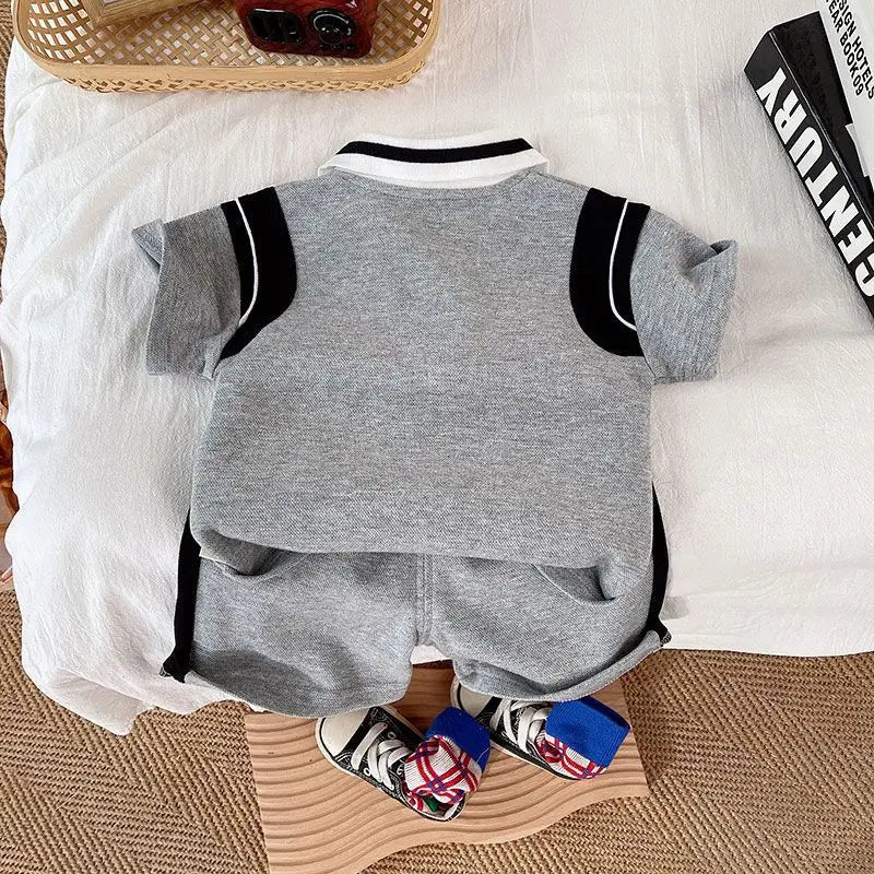 Toddler 2-Piece Summer Outfit – T-Shirt & Shorts
