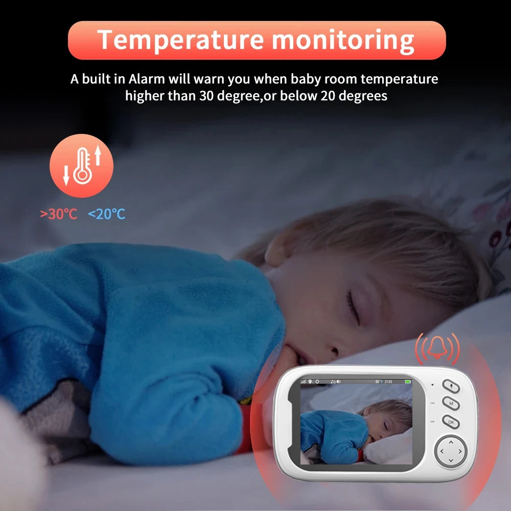 Video Baby Monitor with Night Vision