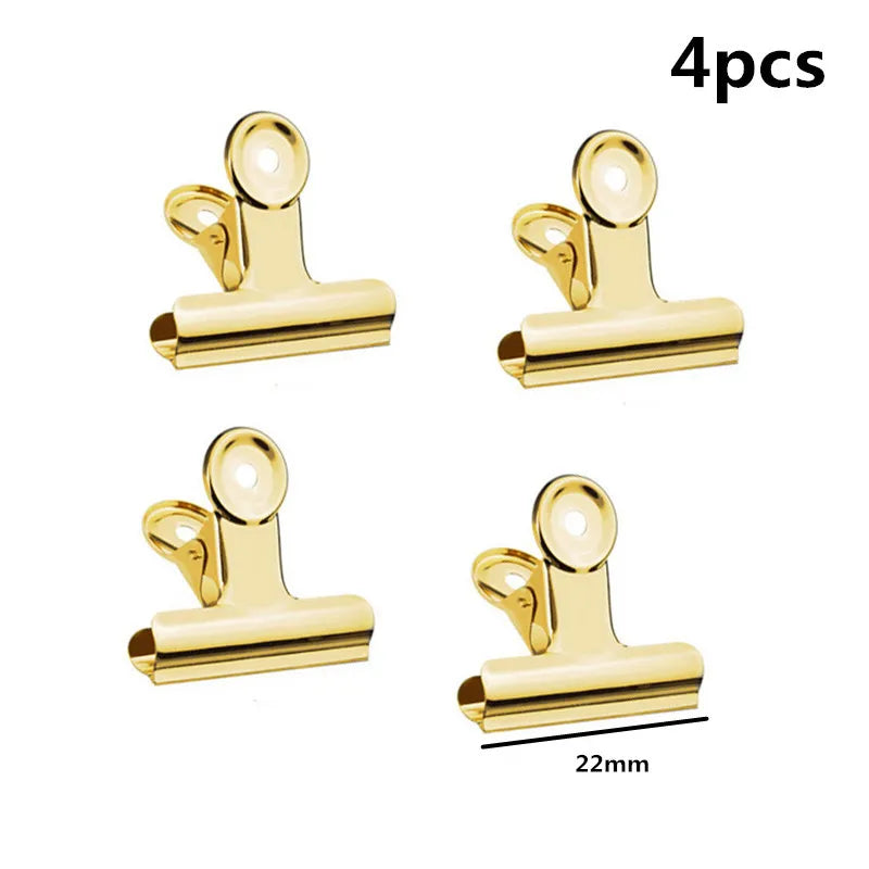 Multicolor Metal Clamp Paper Clips