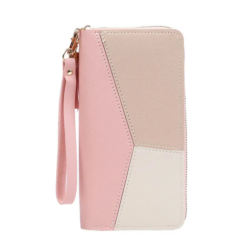 Women's Long Zipper Wallet with Coin Purse
