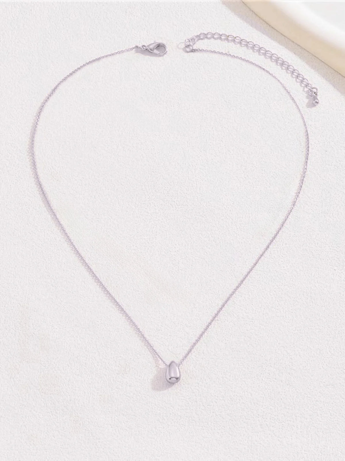 Water Drop Beaded Gold Necklace