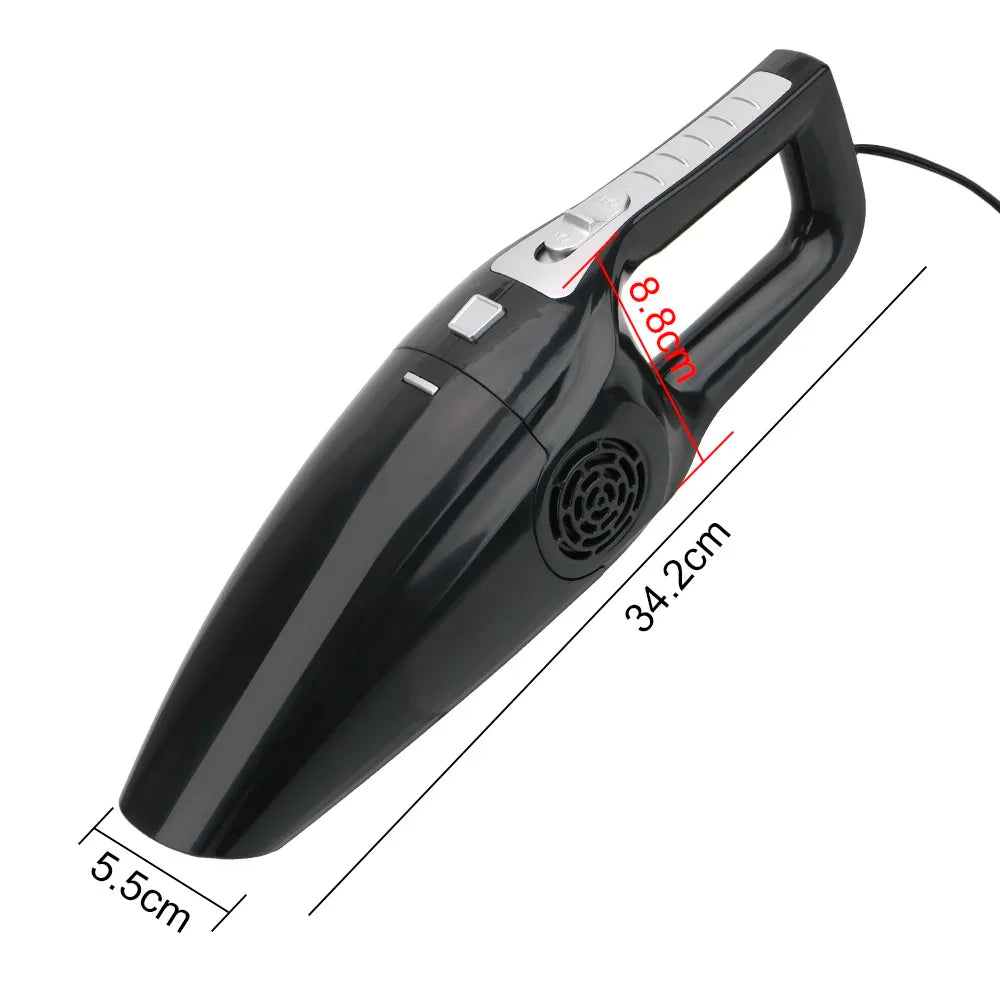 Handheld 120W Car Vacuum Cleaner with 5M Cable (12V)
