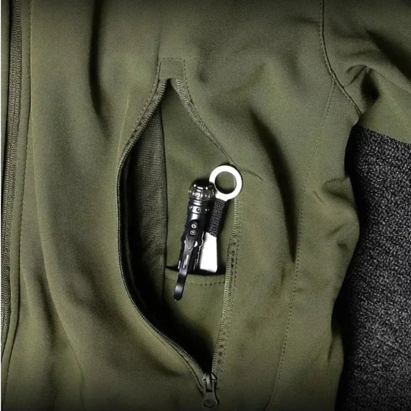 Men's Winter Soft Shell Tactical Set – Windproof, Waterproof