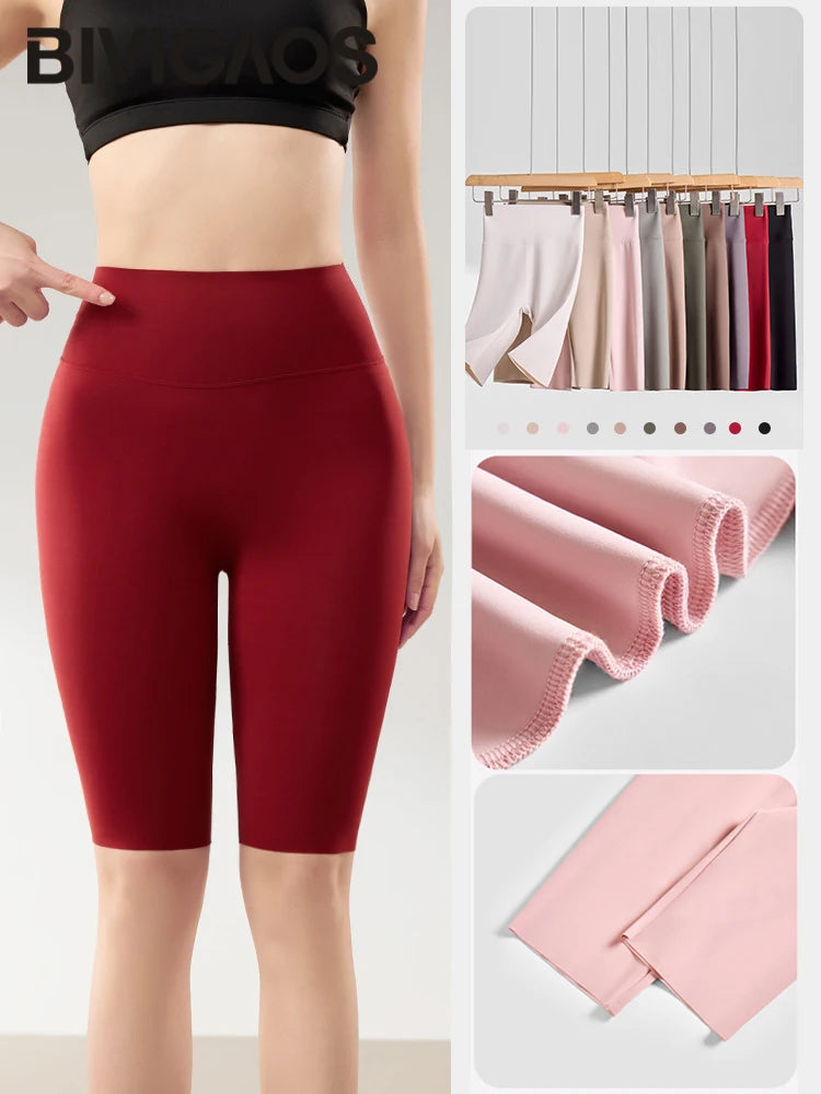 Women's Cycling Shorts – High Waist, Stretch