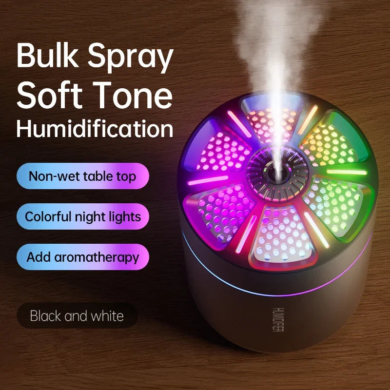 180 ml Aromatherapie-Diffusor & Luftbefeuchter mit LED-Licht