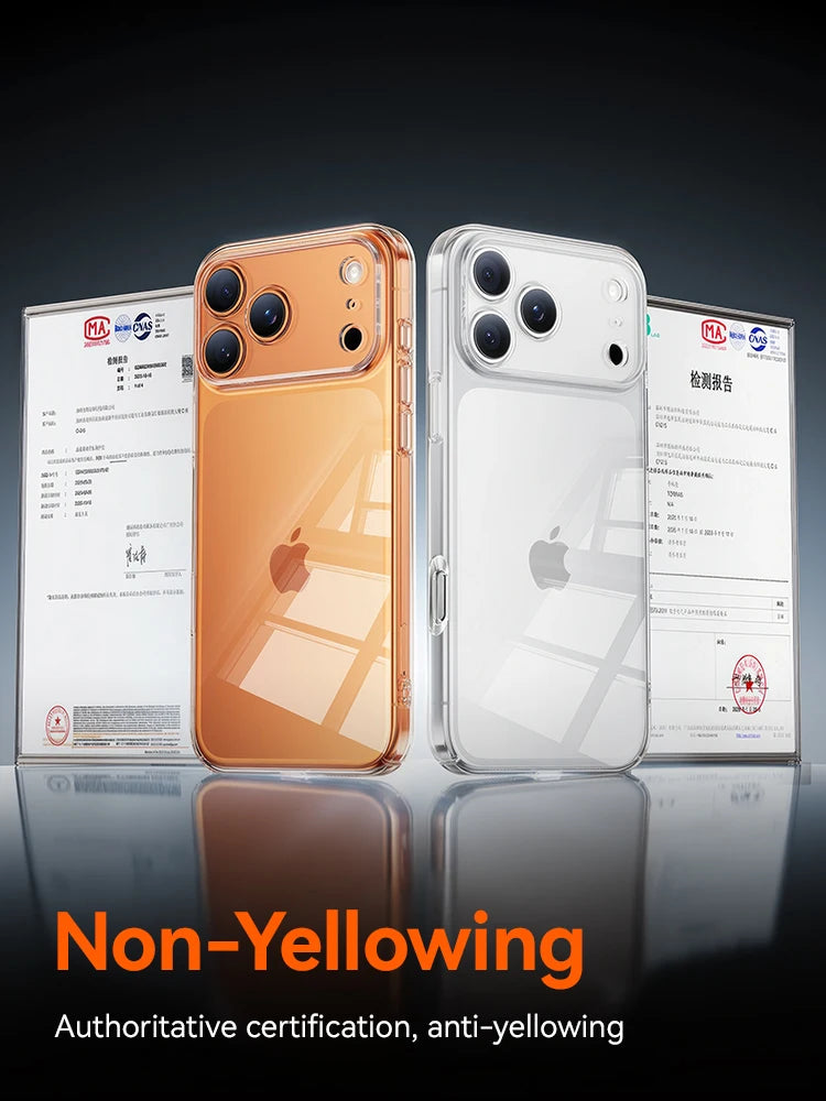 Joyroom Crystal Transparent iPhone Case (iPhone 17/16/15)