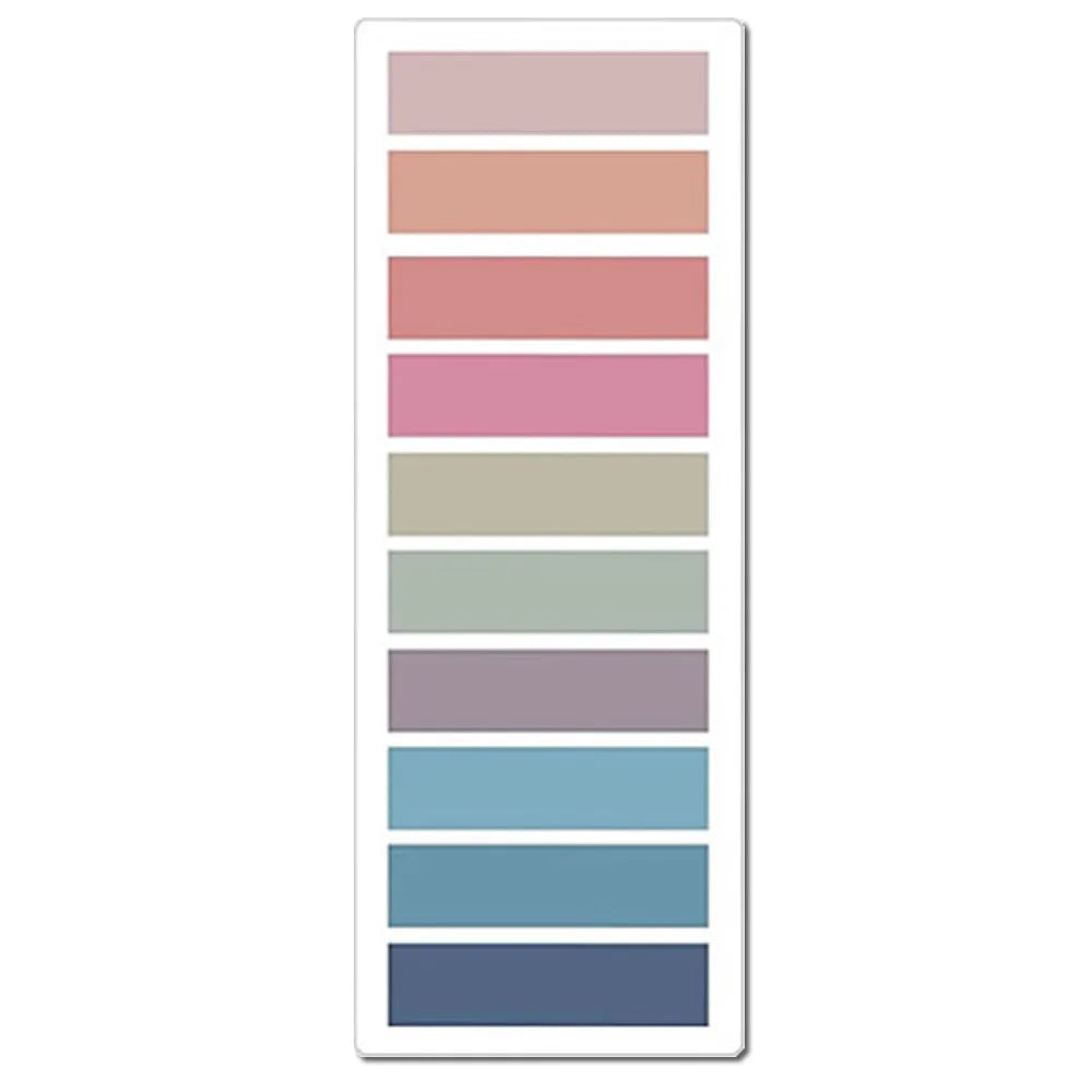 Colorful Transparent Index Memo Pads