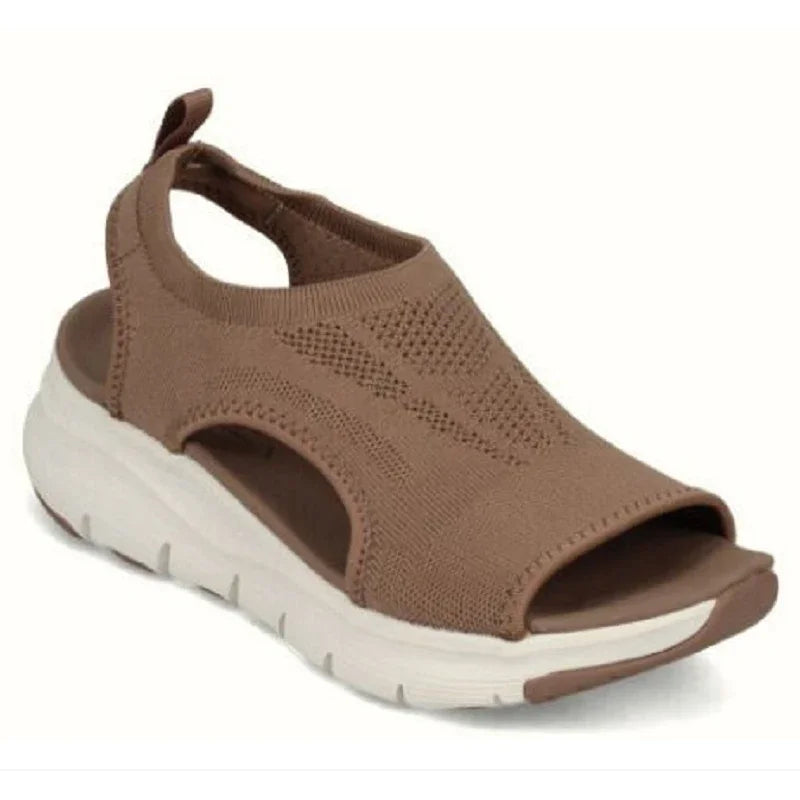 Women's Mesh Platform Wedge Sandals