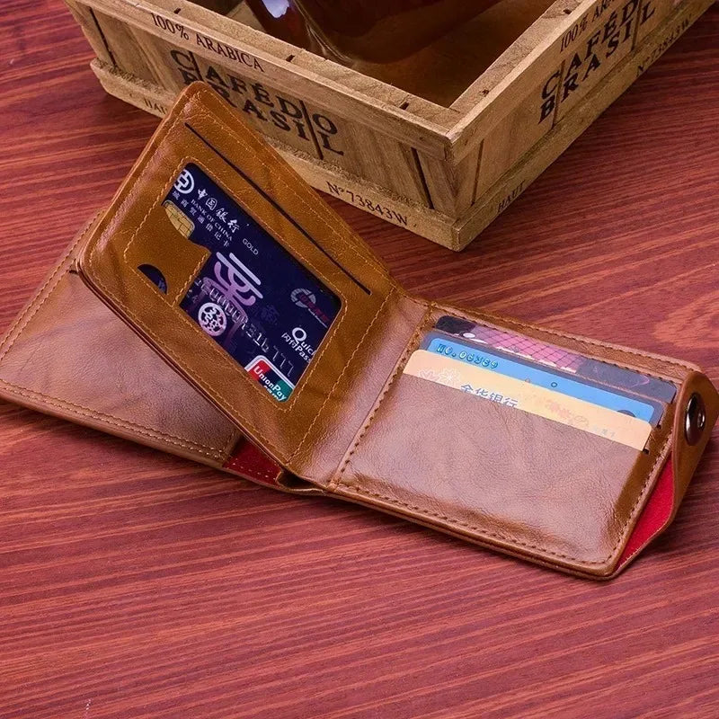 Men's Slim Bifold RFID Leather Wallet