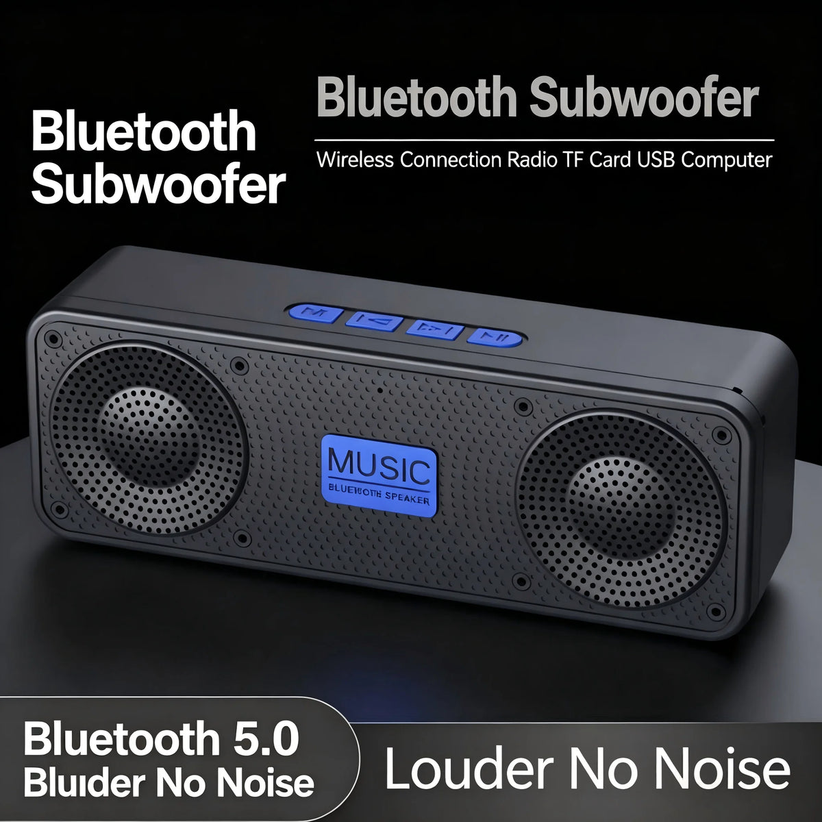 S18 Bluetooth Speaker w/ Subwoofer