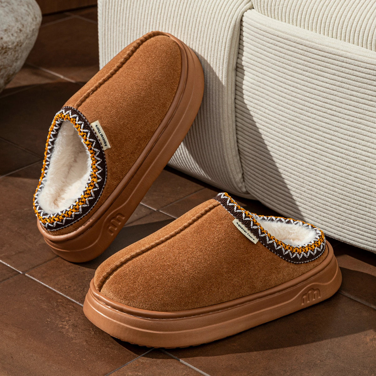 Women's Fuzzy Winter Slipper Boots