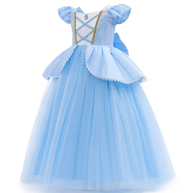 Prinzessinnen-Ballkleid für Mädchen – Cinderella-Kostüm