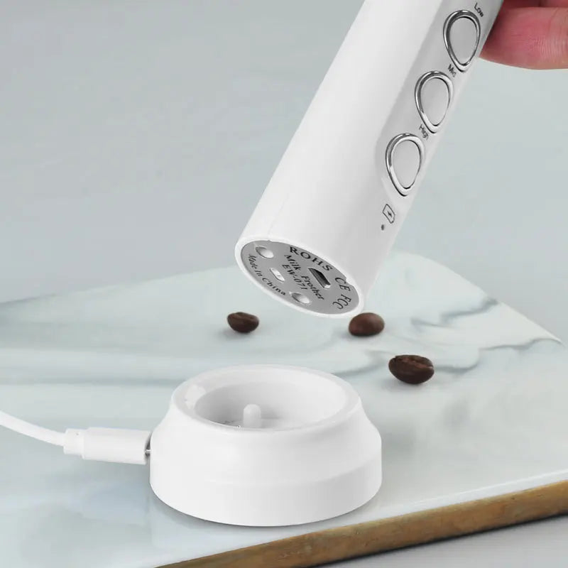 3-in-1 Rechargeable Electric Milk Frother
