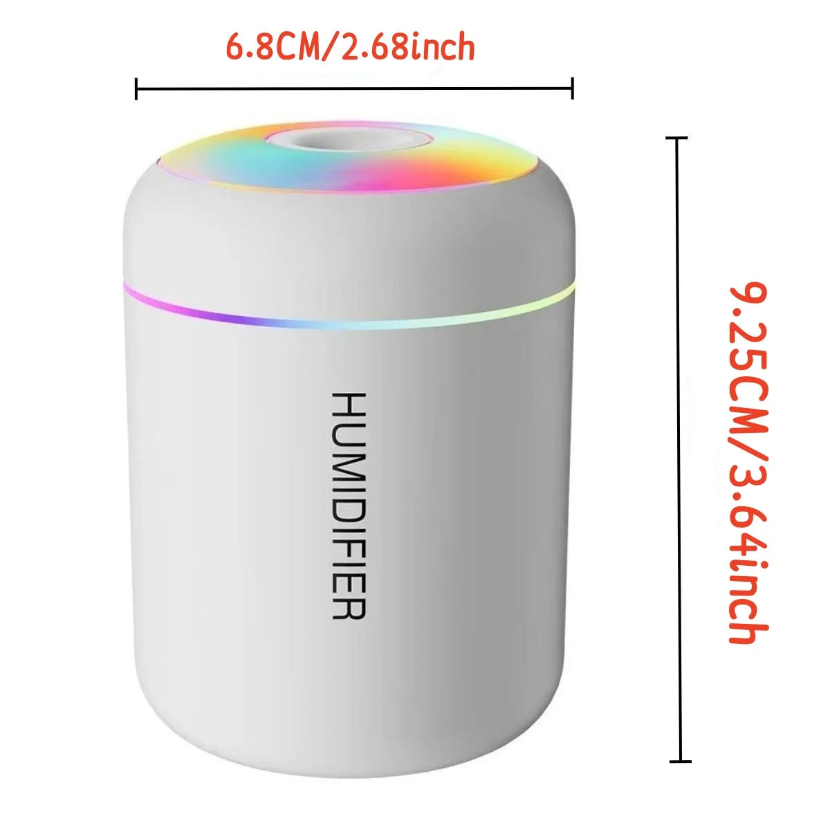180ML Mini USB Humidifier with Night Light