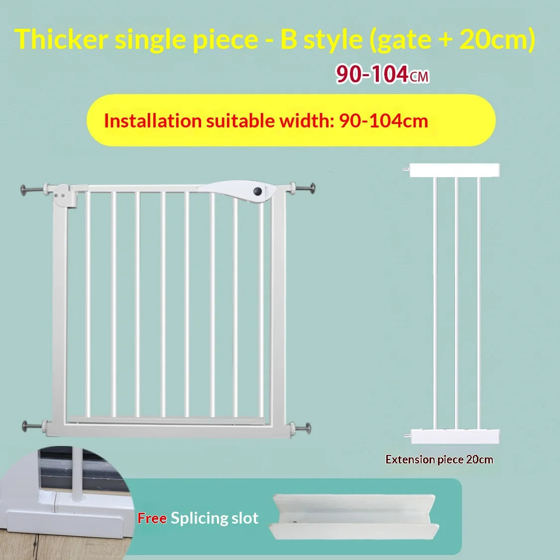 Extra-Tall Baby Safety Gate
