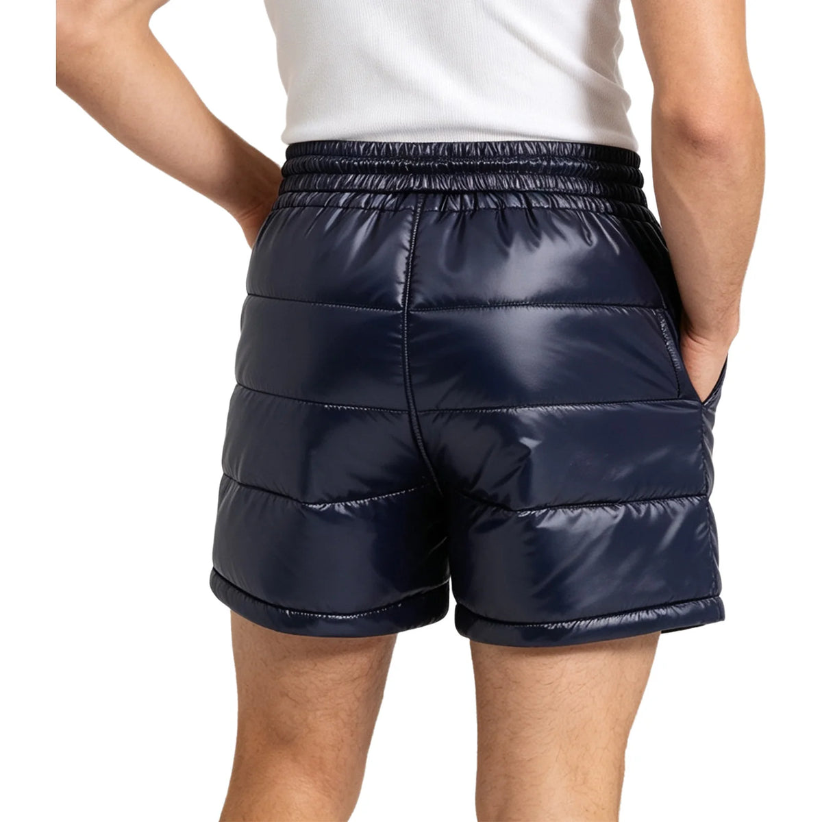 Men's Warm Puffer Padded Boxer Shorts – Waterproof