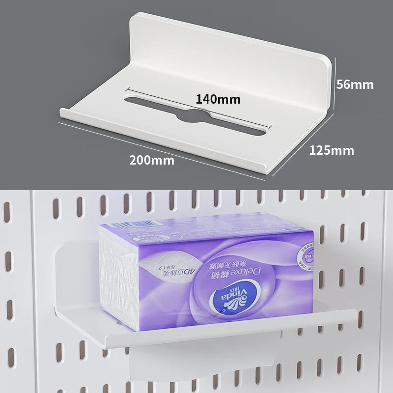 Plastic Pegboard Desk Organizer