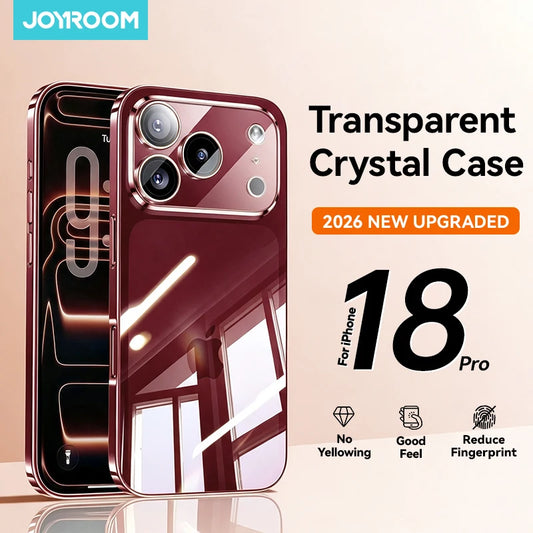 Joyroom Crystal Transparent iPhone Case (iPhone 17/16/15)