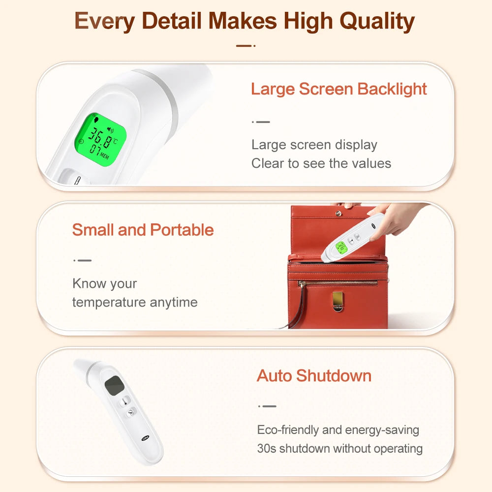 Digital Infrared Forehead Thermometer